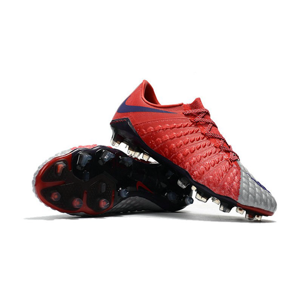 visto ropa egipcio franja Nike HyperVenom Phantom III Elite FG – Rojo Gris – ofertas botas de  futbol,botas de futbol multitacos