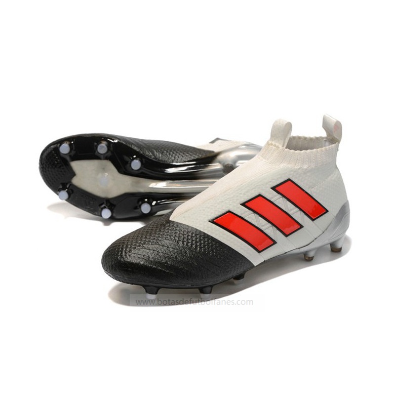Correspondencia Un pan Tacón Adidas ACE 17+ PureControl FG – Gris Negro Rojo – ofertas botas de  futbol,botas de futbol multitacos