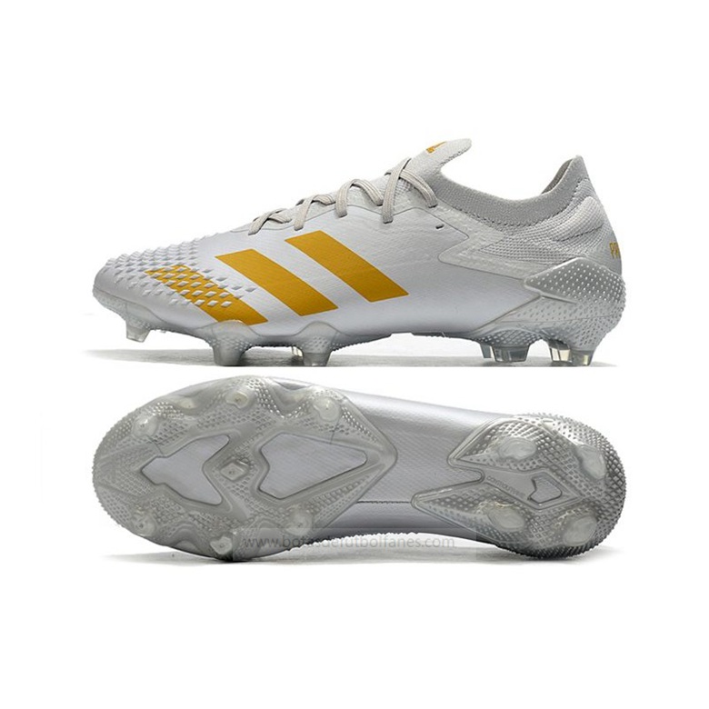 Adidas Predator Mutator 20.1 L FG – Blanco Oro – ofertas de futbol,botas de futbol multitacos