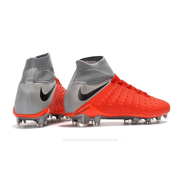 bufanda Aplastar Inseguro Nike Hypervenom Phantom 3 Elite DF FG – Rojo Gris – ofertas botas de  futbol,botas de futbol multitacos
