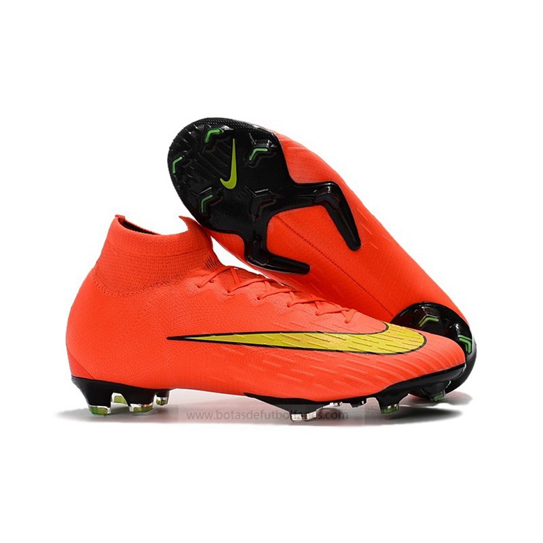 Nike Mercurial Superfly VI Elite FG – Naranja Amarillo – ofertas botas futbol,botas de futbol
