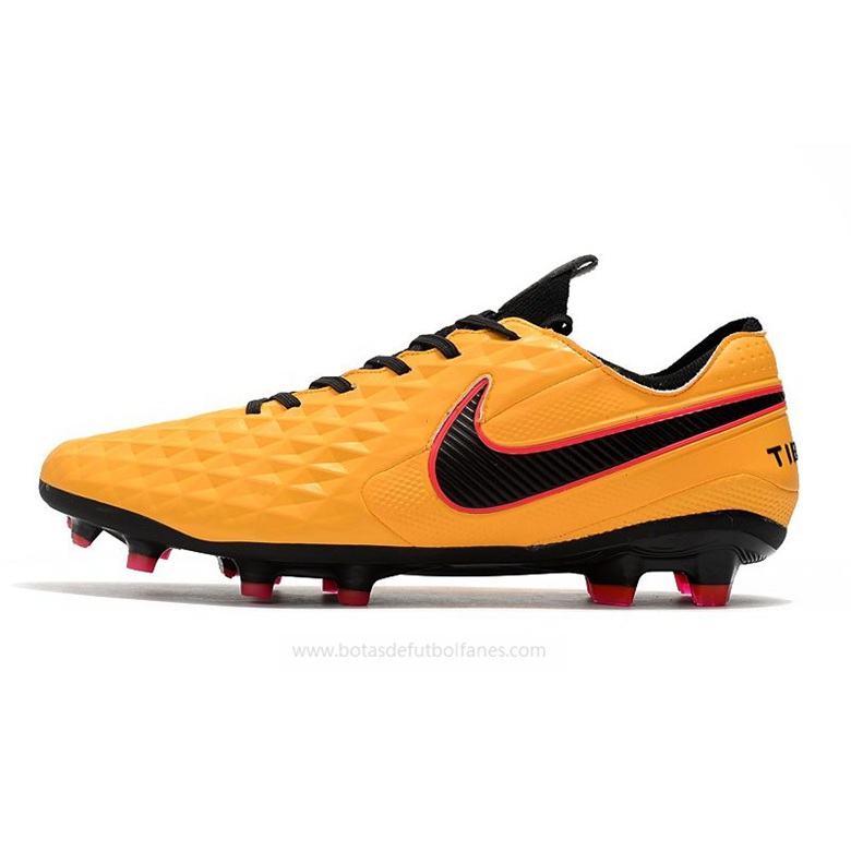 Nike Tiempo Legend VIII Elite FG – Naranja Negro ofertas botas de de futbol multitacos