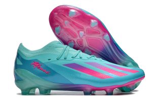 Botas de Fútbol Messi-Adidas x23 crazyfast.1 FG Azul Rosa